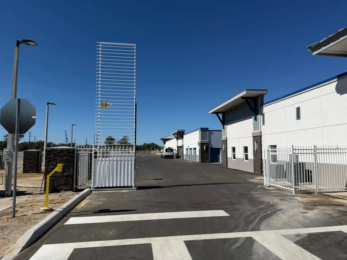 Gated entrance