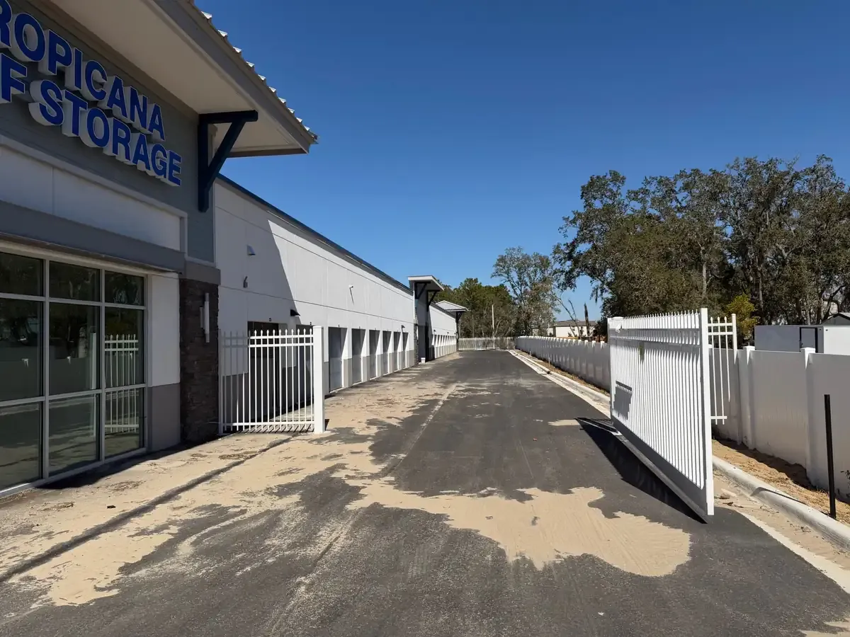 Gated entrance