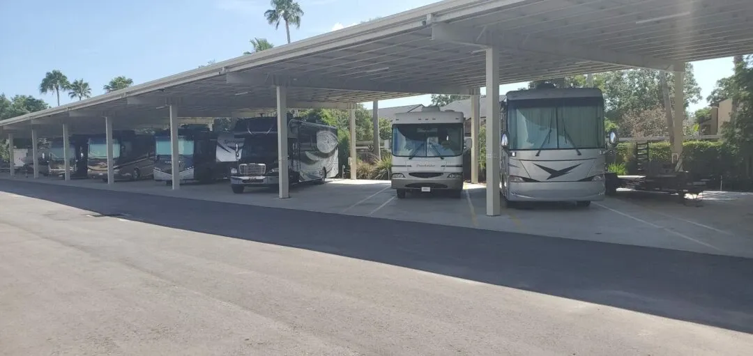 Covered parking