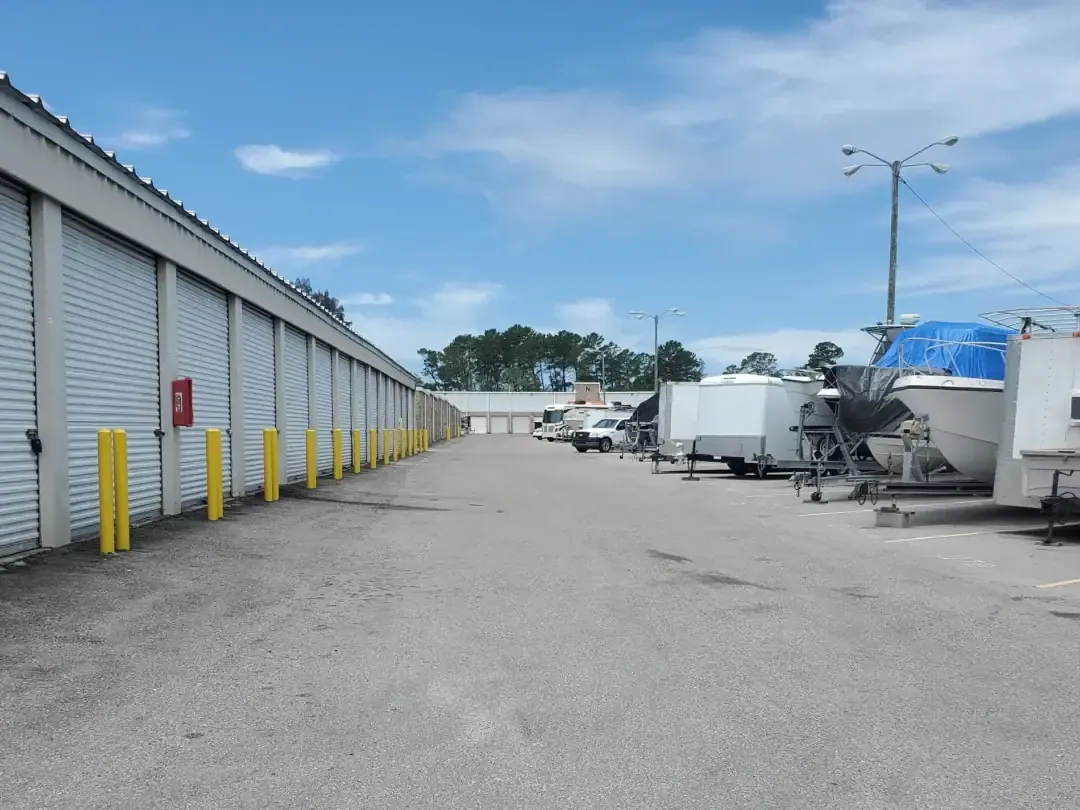 Storage units and parking spots