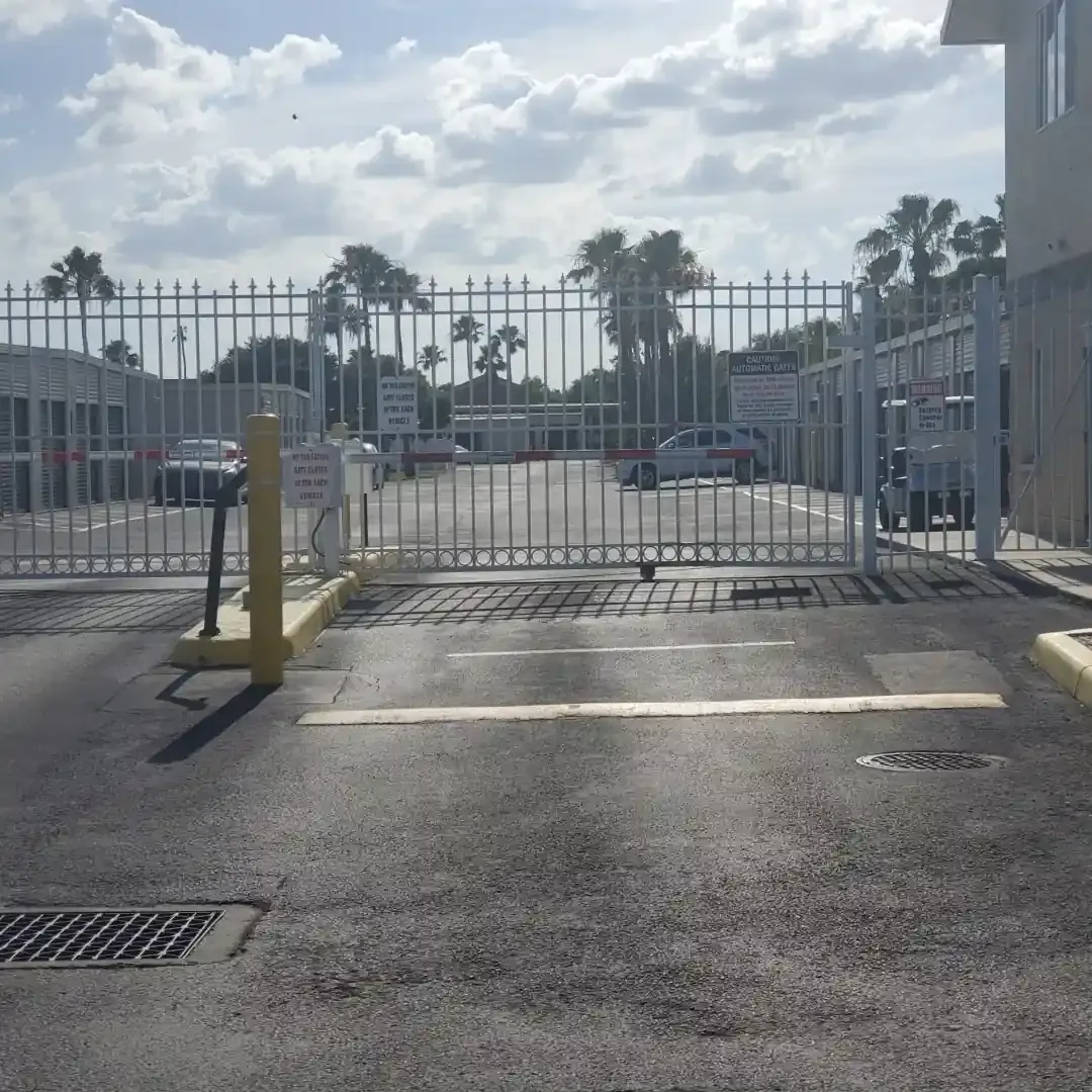Gated entrance