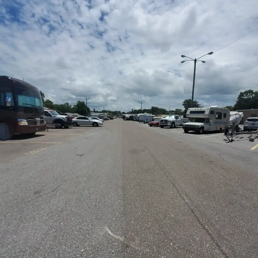 Uncovered parking