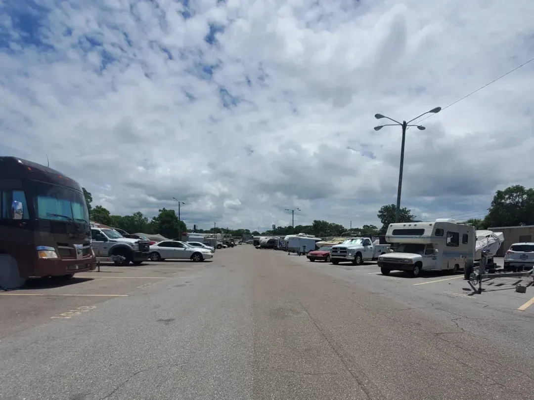Uncovered parking